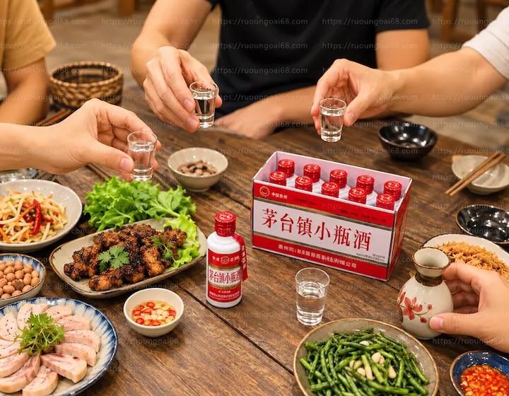 Rượu Moutai Phi Thiên 53% 500ml